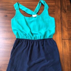 Dress large racerback